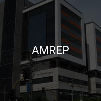 AMREP (Alfred Medical Research and Education Precinct) is a collaborative hub at The Alfred, a major tertiary referral hospital in Melbourne, focusing on research, education, and clinical care